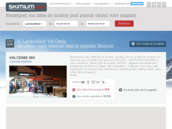 lanslevillard-val-cenis.skimium.fr website preview