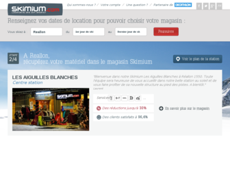 reallon.skimium.fr website preview