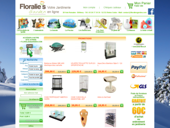 floraliesgarden.fr website preview