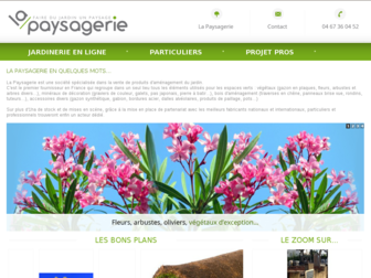 lapaysagerie.com website preview