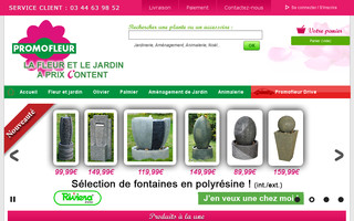 promofleur.fr website preview