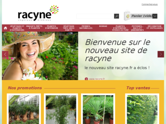 racyne.fr website preview