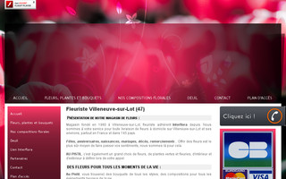 fleuriste-47.com website preview