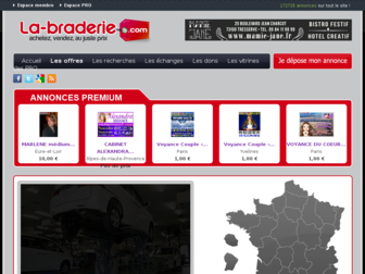 la-braderie.com website preview