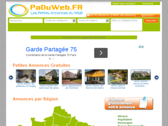 paduweb.fr website preview