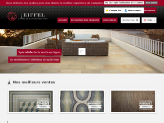 eiffel-art-construction.fr website preview