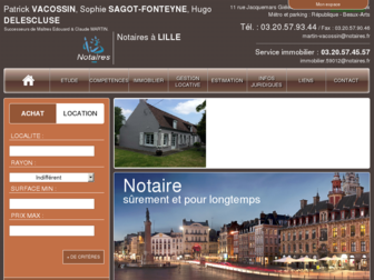 martin-associes.notaires.fr website preview