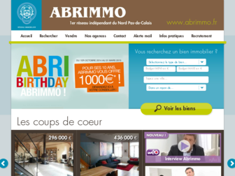 abrimmo.fr website preview