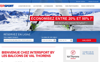 intersport-val-thorens-balcons.fr website preview