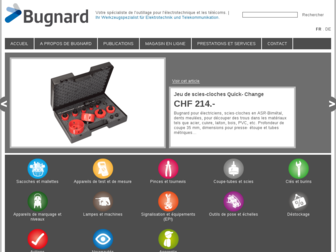 bugnard.ch website preview