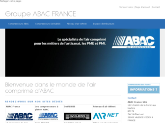 abac-france.fr website preview