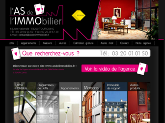 asdelimmobilier.fr website preview