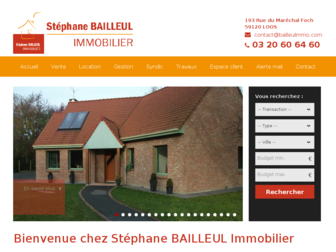 bailleulimmo.com website preview