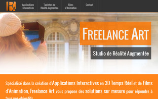 freelanceart.fr website preview