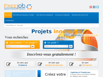 freejob.fr website preview