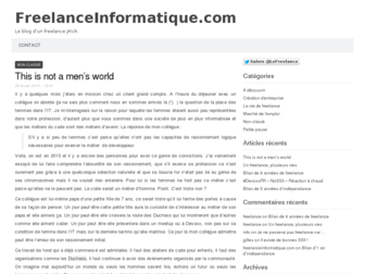 freelanceinformatique.com website preview
