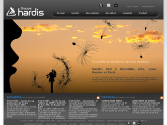 hardis.fr website preview