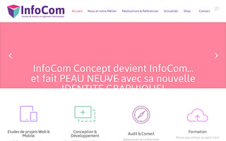 infocom-ssii.com website preview