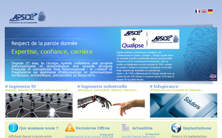 apside.fr website preview