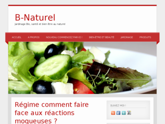 b-naturel.fr website preview