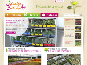 barrault-plantes-jardins.com website preview