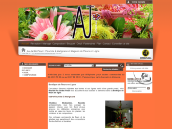 au-jardin-fleuri-marignane.com website preview