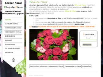 reve-de-fleur.fr website preview