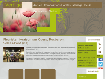 fleuriste-vertige.com website preview