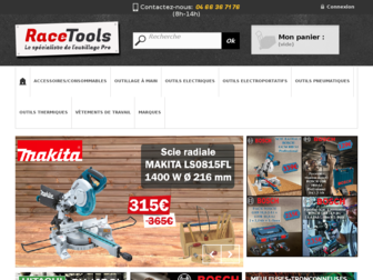 racetools.fr website preview