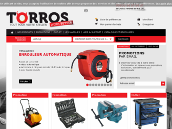 torros.fr website preview