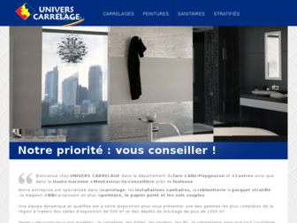 univers-carrelage.fr website preview