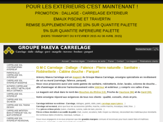 groupemaevacarrelage.fr website preview