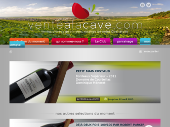 ventealacave.com website preview