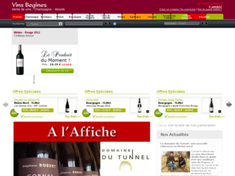 vente-vins-begines.com website preview