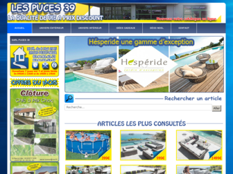 puces39.fr website preview