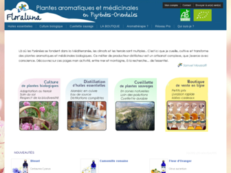 floraluna.fr website preview