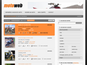 motoweb.be website preview