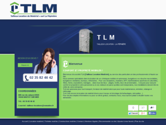tailleux-tlm.fr website preview