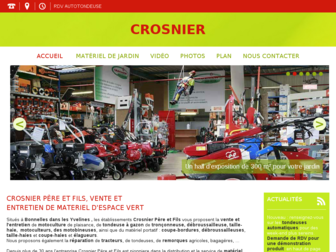 motoculture-crosnier.fr website preview