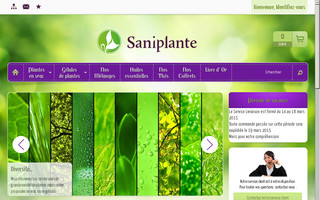 saniplante.fr website preview
