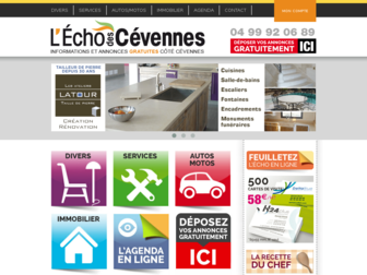 echodescevennes.com website preview