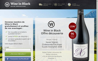 wine-in-black.fr website preview