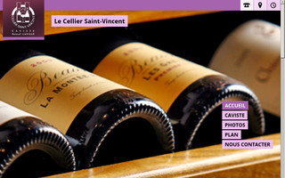 celliersaintvincent-caviste-chalon.fr website preview