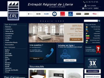 erl.fr website preview