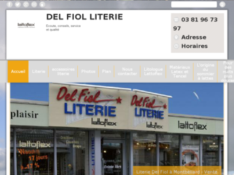 del-fiol-literie.fr website preview