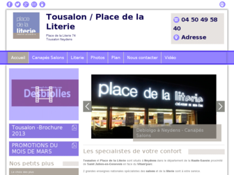 tousalon-place-literie-neydens.fr website preview