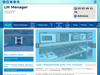 lm-menager.fr website preview