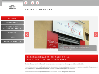 electromenager-depannage.fr website preview