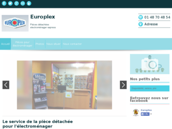 pieces-detachees-electromenager-villemomble.fr website preview