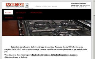 excedent-electromenager.fr website preview
